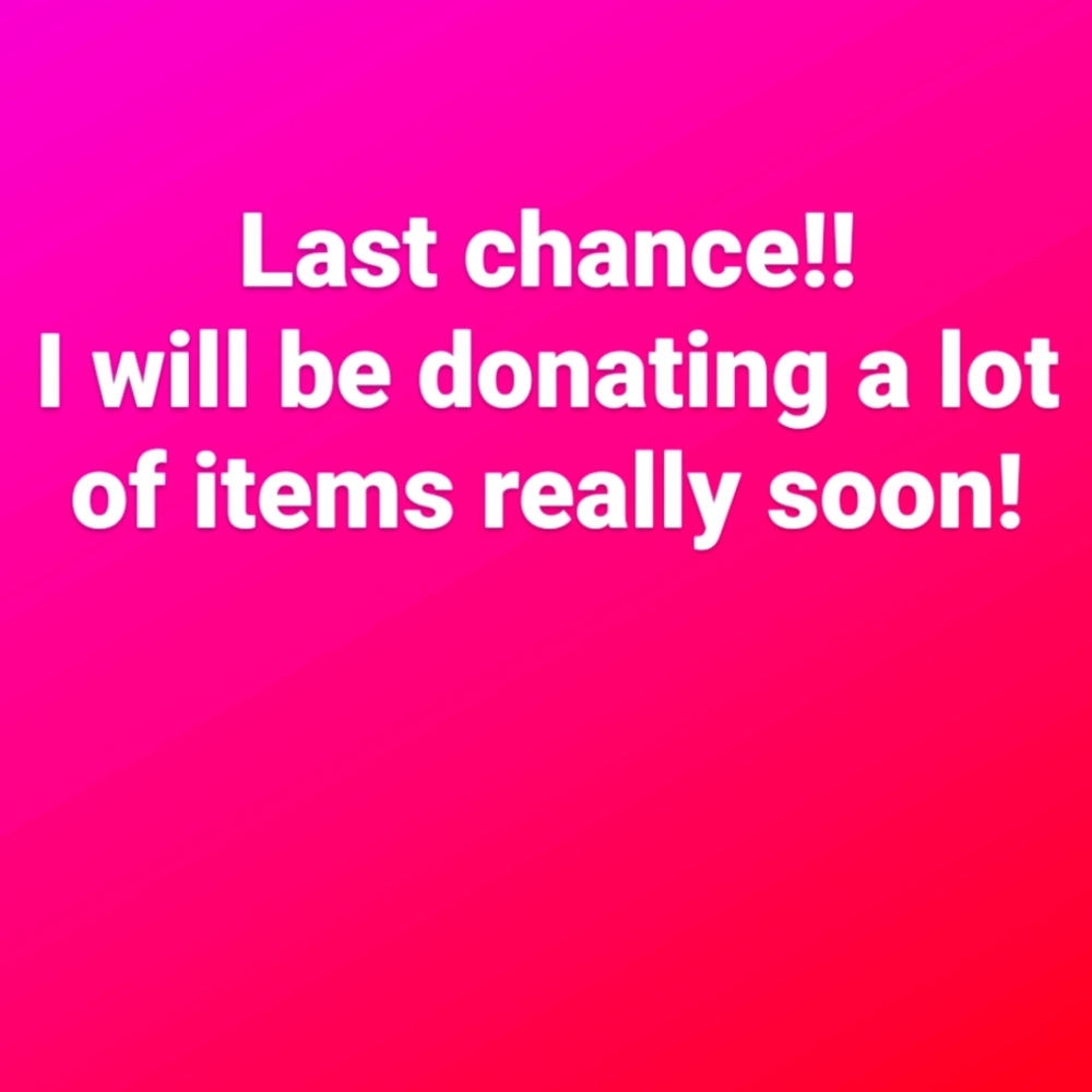 Last chance